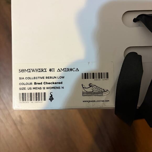 Sia Collective Rerun Low Bred Checkered Size 12 - Picture 9 of 9